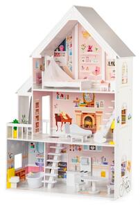 Dřevěný domeček pro panenky XXL Powder Residence ECOTOYS 4127