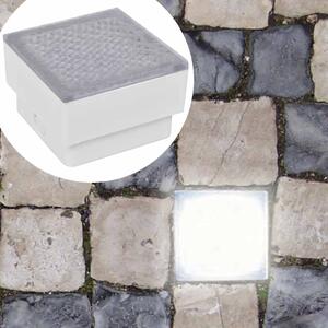 Zemní LED svítidla 6 ks 100 x 100 x 68 mm 272491