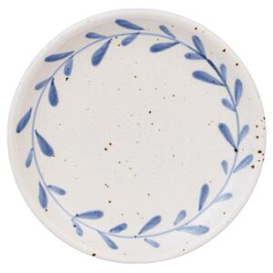 Kameninový talíř Viola Leaf Blue Ø 26 cm