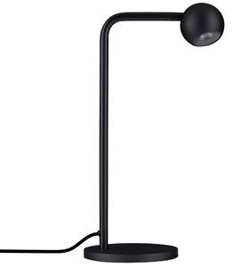Černá kovová stolní LED lampa Nova Luce Sfera