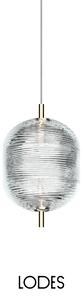 Lodes LED závěsné svítidlo Jefferson S, v.23,5cm, 1x3W Barva: Zlatá