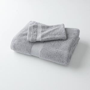 Jednobarevná froté sada koupelnového textilu 640g/m2 confort prestige šedá 30x50 cm