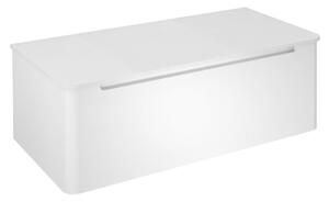 Sapho KERALA umyvadlová skříňka 100x35x47,5cm, 1x zásuvka, bílá lesk KR100-3030