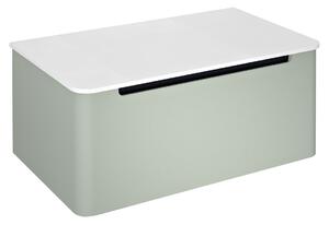 Sapho KERALA umyvadlová skříňka 80x35x47,5cm, 1x zásuvka, verde KR080-4444