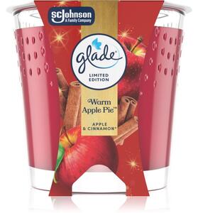 GLADE Warm Apple Pie vonná svíčka 112 g