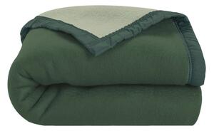 Dvoubarevná přikrývka Courtelle 420g/m2 eukalyptus 140x200 cm