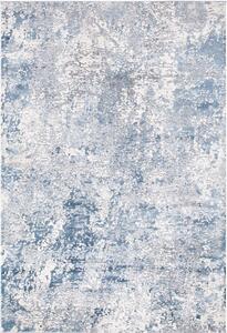 Kobercový ráj Moderní kusový koberec abstraktní Pula Vis modrý šedý Rozměr: 133x195 cm