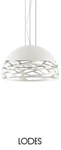 Lodes Závěsné svítidlo Kelly M Dome, Ø 60 cm, 3xE27 Barva: Matná bílá