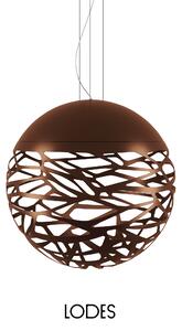 Lodes Závěsné svítidlo Kelly L Sphere, Ø 80 cm, 4xE27 Barva: Měděný bronz