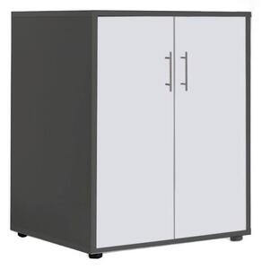 SKŘÍŇ NA ŠANONY, antracitová, bílá, 54/74/50 cm MID.YOU - Online Only kancelářský nábytek, Online Only