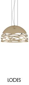 Lodes Závěsné svítidlo Kelly S Dome, Ø 50 cm, 3xE27 Barva: Matná champagne