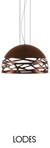 Lodes Závěsné svítidlo Kelly S Dome, Ø 50 cm, 3xE27 Barva: Měděný bronz