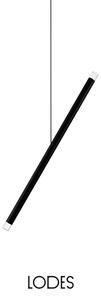 Lodes LED závěsné svitidlo A-Tube Nano Duo, d. 50 cm, 2x1W Barva: Matná černá
