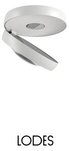 Lodes LED stropní svítidlo Nautilus, Ø 13,4 cm, 2x12W Barva: Matná bílá, Teplota světla: 2700K - teplá bílá