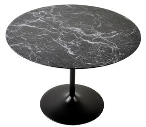 JÍDELNÍ STŮL, černá, 110/110/75 cm MID.YOU - Jídelní stoly, Online Only
