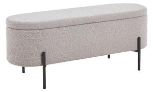 TABURETOVÁ LAVICE, textil, 110/44/40 cm Livetastic - Taburety, Online Only