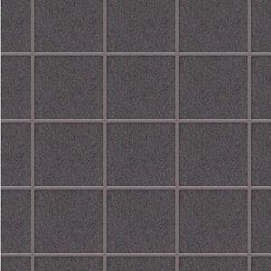 Vliesové tapety na zeď Luxury 30672-1 rozměr 10,05 m x 0,53 m, čtverce šedé s hnědou spárou, A.S. Création