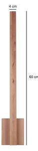 BRILAGI - LED Nástěnné svítidlo GARDALINE LED/90W/230V 60 cm dub