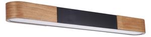 BRILAGI - LED Stropní svítidlo GARDALINE LED/100W/230V 80 cm dub/černá