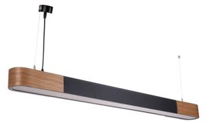 BRILAGI - LED Lustr na lanku GARDALINE LED/100W/230V dub/černá