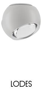 Lodes LED stropní svítidlo Spider, Ø 12 cm, 1x11W Barva: Matná bílá, Teplota světla: 2700K - teplá bílá