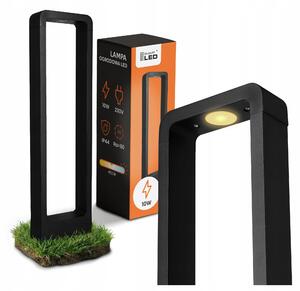 Černý venkovní osvětlovací sloupek 230 V, 60 cm, IP44