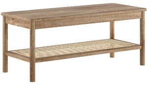 Vipack Dubovo-ratanová lavice Olive 110 x 46 cm