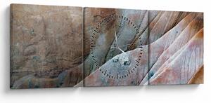 Obraz skal, Bryce Canyon (s hodinami) (90x30 cm)