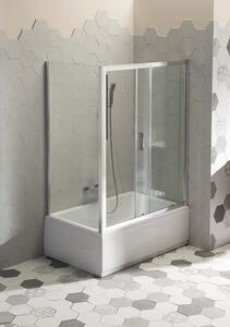 POLYSAN - DEEP hluboká sprchová vanička, obdélník 100x75x26cm, bílá (72879)