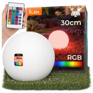 LED solární zápichové svítidlo 30 cm, IP65, 150 lm, 6500 K