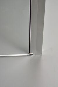 ARTTEC Sprchový kout rohový jednokřídlý MOON A 28 grape sklo 95 - 100 x 76,5 - 78 x 195 cm