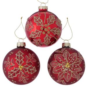 Boltze Home Collections Vánoční ozdoba Sava sada 3 kusů