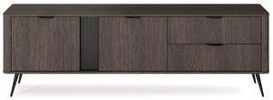 VERIS d | TV stolek RTV 195 2D2S | 195,2 cm | dub dunin