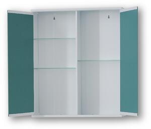 Olsen Spa Závěsná skříňka se zrcadlem BASIC I, II, Rozměry skříněk - 46 × 40 × 15 cm (OLNPSD4640)
