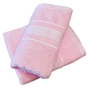 Froté ručník deluxe Maroko růžový 50x100cm TiaHome