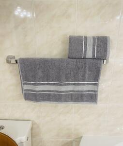 Froté ručník deluxe Maroko šedý 50x90 cm TiaHome