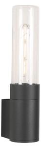 Zuma Line SJ17611 - Venkovní nástěnná lampa WALLY 1xE27/60W/230V IP54 černá