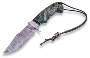 KnifeBoss lovecký damaškový nůž Desert