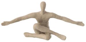 J-line Béžová soška Embrace 57 cm