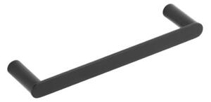 KFA Armatura 864-025-81 - Nástěnný věšák na ručníky 24 cm nerez/matná černá