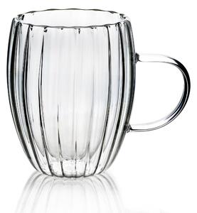 Mondex Skleněný hrnek PETER 300 ml čirý