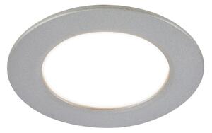 BRILO 7599034 3ks sada CTS vestavné svítidlo, 8,5 cm, 4W, 300lm matný chrom - BRILO