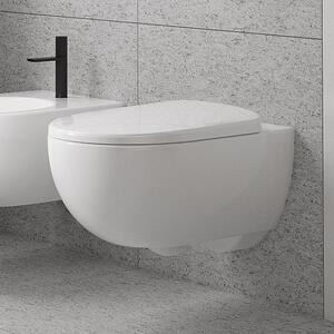 Geberit Selnova Premium záchodová mísa závěsná bez splachovacího kruhu bílá 502.035.00.1
