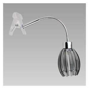 Lampa s klipem EZZO 1xG9/33W/230V kouřová