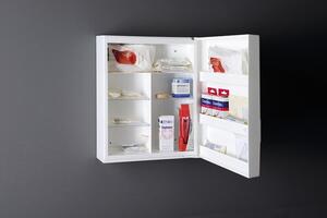 SAPHO - SIEPER domácí lékárnička 35x45x15cm, bílá plast (2888310)