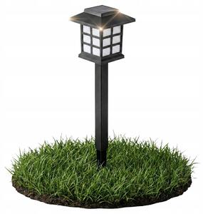 LED solární zápichové svítidlo 38 cm, IP44, studená bílá