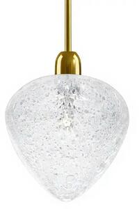 Moderní závěsné svítidlo ELA01Crystal, Varianta Zlatá-matná