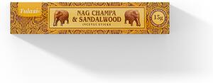 Tulasi Nag champa a santalové dřevo - vonné tyčinky 20 ks