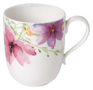 Porcelánový hrnek s motivem květin Villeroy & Boch Mariefleur Tea, 430 ml