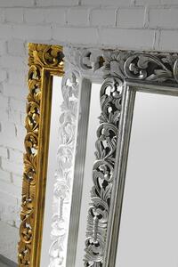 SAPHO - SCULE zrcadlo v rámu, 70x100cm, bílá (IN171)